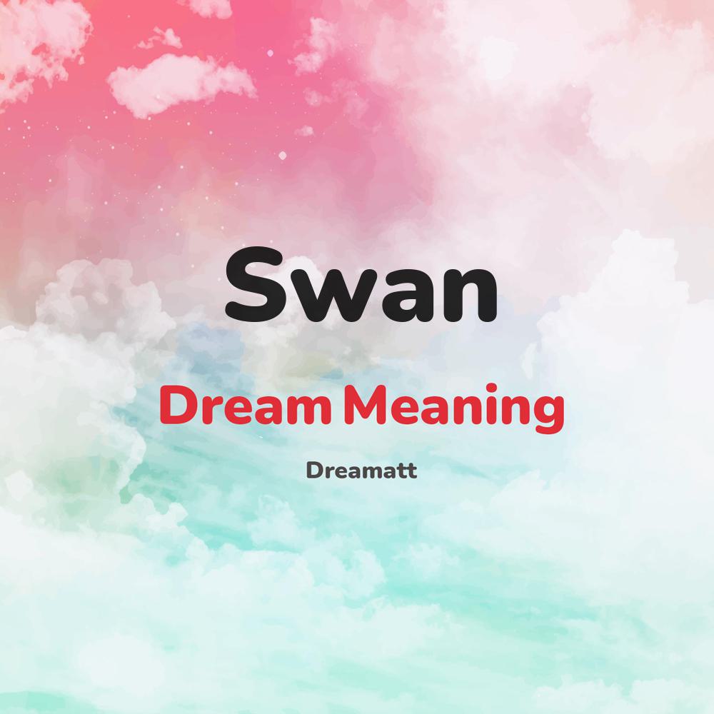 what is the spiritual meaning of Swan in dreams, dreaming about Swan