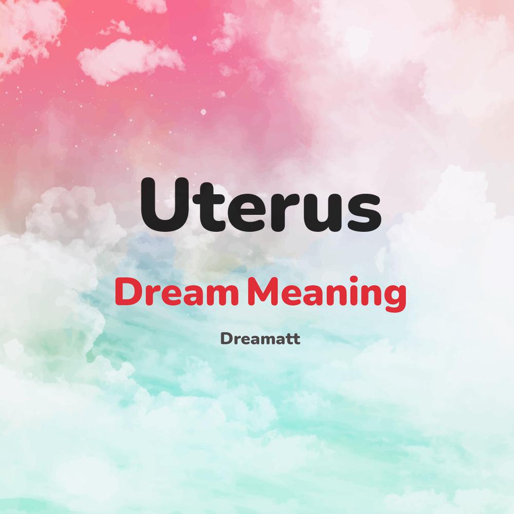 what is the spiritual meaning of Uterus in dreams, dreaming about Uterus