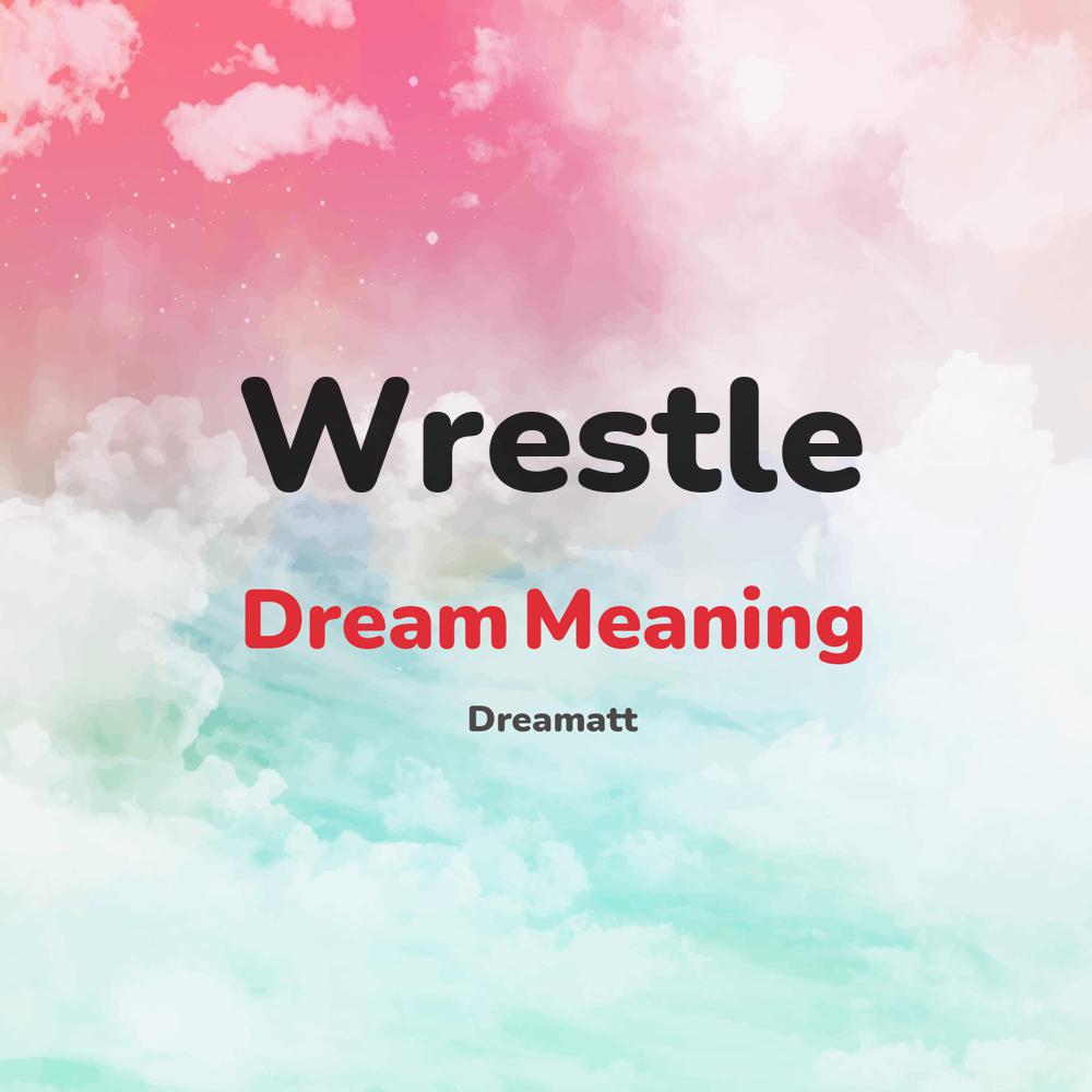 what is the spiritual meaning of Wrestle in dreams, dreaming about Wrestle